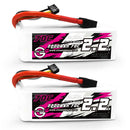 2PCS CNHL 3S 11.1V Lipo Battery 2200mAh 30C 70C With XT60 Plug For RC Airplane Helicopter Quadcopter FPV Drone Car Racing Hobby
