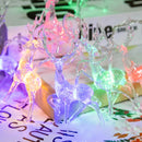 Deer LED String Light 10LED Battery Operated Reindeer Indoor Decoration for Home Christmas String Lights Outdoor Xmas Party