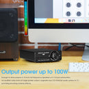 Nobsound Mini Subwoofer/Full-Frequency Mono Channel TPA3116 Digital Power Amplifier HiFi Integrated Class D Amp 100W