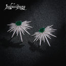 New Arrival Earrings For Women Temperament White Zircon Rhinestones Unique Design Brand Earings Fashion Jewelry Bijoux AE210