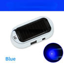 Car Fake Security Light Solar Powered Simulated Dummy Alarm Wireless Warning Anti-Theft Caution Lamp LED Flashing Imitation