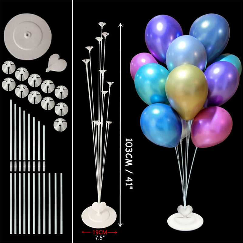 Birthday Party Balloon Stand Column Balloon Garland Wedding Birthday Party Decorations Adult Kids Balloon Box Ballon Accessories