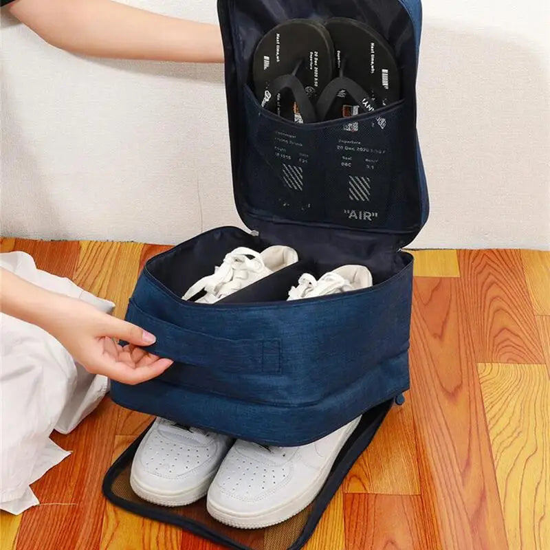 3 Layers Shoes Bag Travel Storage Box Organizer Handbags For Men Ladies Luggage Suitcases Duffle Tote Bag Travel Accessories