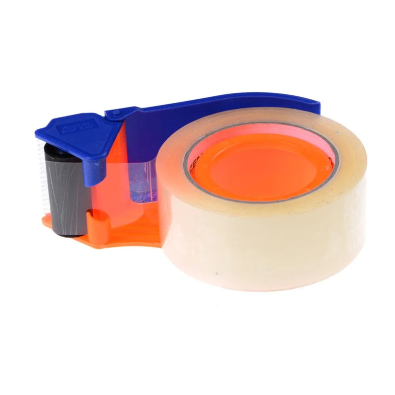 Plastic Sealing Packer Tape Dispenser Packaging Parcel 50mm Width Roller Tape Cutter Sealing Tape Holder Manual Packing Machine