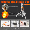 SucceBuy  5/15 Ton Hydraulic Gear Puller Wheel Bearing Puller Separator Tools Adjustable Two Three Jaws Garage Repair Shop Gears