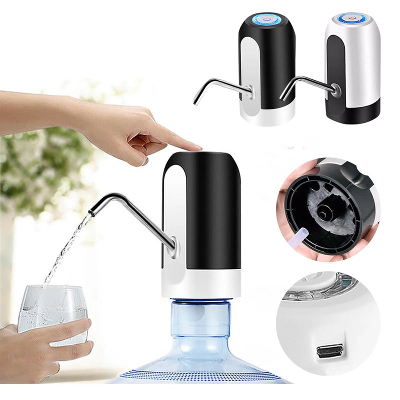 USB Charging Electric Pumping Bucket Water Purifier Automatic Water Dispenser