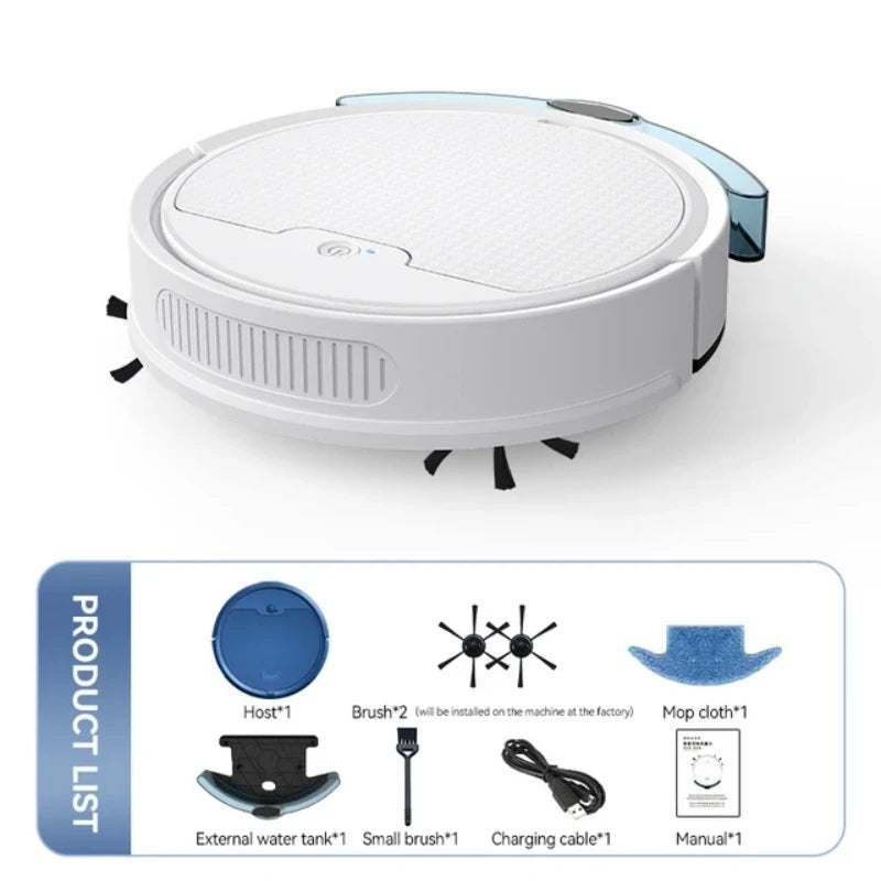 BowAI 3 In 1 Smart Sweeping Robot Home Mini Sweeper Sweeping and Vacuuming Wireless Vacuum Cleaner Sweeping Robots For Home Use