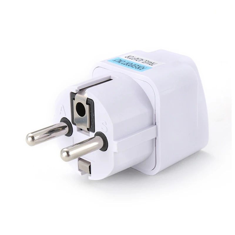 Universal EU Plug Adapter International UK US To EU Euro KR Travel Adapter Electrical Plug Converter Power Socket Wholesale