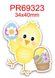 5 Yards Easter Rabbit Printed Grosgrain Satin Ribbons For Bows DIY Craft Decoration Packaging Supplies, 10 Pieces Resins. 59086