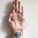 New Golden Color Goddess Hoop Earrings Drop Geometric Crescent Phase Hippie Statement Witchy Jewelry Punk Gorgeous Women Gift