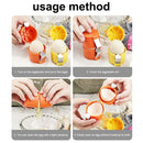 3-1PC Egg Shell Opener Portable Egg Opener Kitchen Handheld Egg Shell Crusher Household Press Egg Shell Separator Kitchen Gadget
