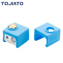 1-10pcs MK10 Silicone Sock Volcano Heat Block Silicone Sleeve 3D Printer For Wanhao i3 QIDI TECH Silicone Heater Block Cover