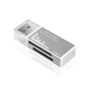 Card Reader 4 Ports USB2.0 Memory SD TF Card SDHC MMC/RS MMC TF MS/MS PRO/MS DUO M2 Adapter for Laptop Desktop PC Accessories