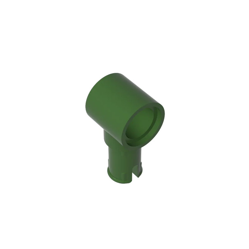 Gobricks GDS-925 Technical, Pin with Friction Ridges Lengthwise and Pin Hole compatible with lego 15100  DIY