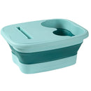Portable Footbath Massage Bucket Easy To Store Foldable Foot Bath Tray Collapsible Foot Soak Bucket for Soaking Feet