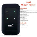 4G LTE Wifi Router Wireless Portable Unlock Modem Mini Outdoor Hotspot 150Mbps Mobile WiFi Router Pocket Repeater for Home Car