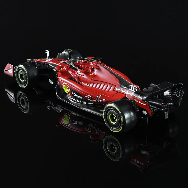 Bburago 1:43 NEW 2023 F1 Scuderia Ferrari SF23 16# Charles Leclerc 55# Carlos Sainz Formula One Alloy Super Toy Car Model