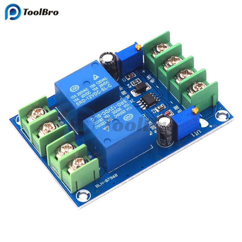 12V 10A Automatic Switching Power Supply Module Power Failure Auto Cut Off Battery Charging Control Circuit Breakder Board