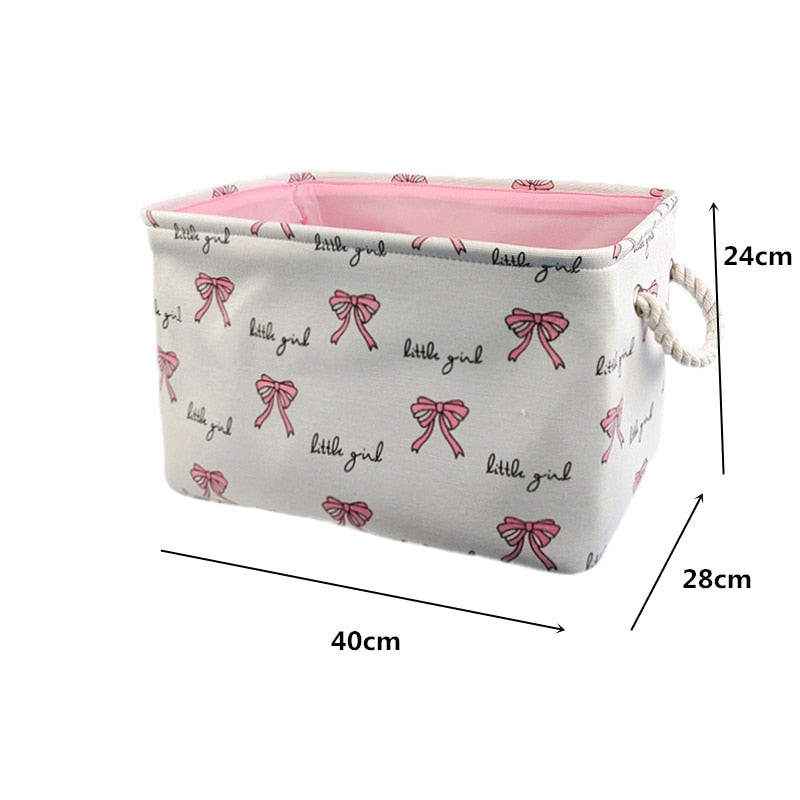 Foldable Laundry Basket for Dirty Clothes for kids baby Toys canvas wasmand large storage hamper kids baby Home Organizer