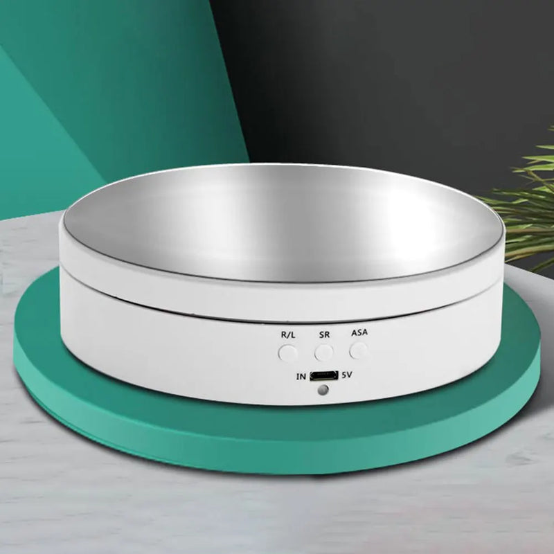 360 Degree Electric Rotating Turntable 3 Speed Motorized Rotating Display Stand for Photography Products Jewelry Watch 3D Models