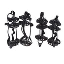24 Teeth Anti-Slip Ice Claws Winter Ice Grips Gripper Unisex Snow Claw Shoe Covers Climbing Chain Crampons Outdoor Accessories