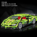 Technical Sports Cars, Automobile Pull Back Super Racing Car Model Building Blocks Toys for Boys Christmas Birthday Gift