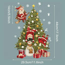 Christmas Window Stickers Merry Christmas Decorations For Home 2024 Christmas Wall Sticker Kids Wall Decals Happy New Year 2025