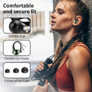 Wireless Earbuds, Bluetooth 5.3 Earbuds Stereo Bass, in-Ear Noise Cancelling Mic, Earphones IP7 Waterproof Sports, 40H Playback.