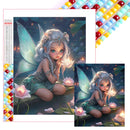 5D DIY Full Square Drill Diamond Painting Elf Character Series Home Art Craft Diamond Painting Home Decoration New Year Gift