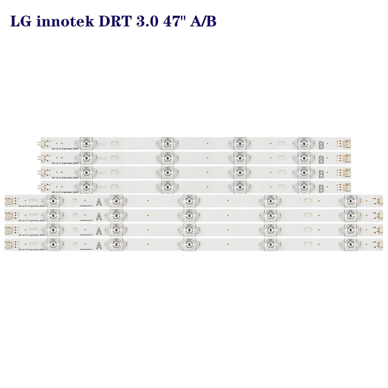 LED Backlight Strips DRT 3.0 47 for 47LB6500 47LB5600 47LB5800 47LB565U 47LB563U 47LB561V 47LB572U 47LY540S 47LB6000