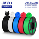JAYO PLA Matte Filament 1.75MM 3D Printer Filament PLA Series 1.1KG/Roll 5 Rolls/set PETG 3D Printing Material For FDM