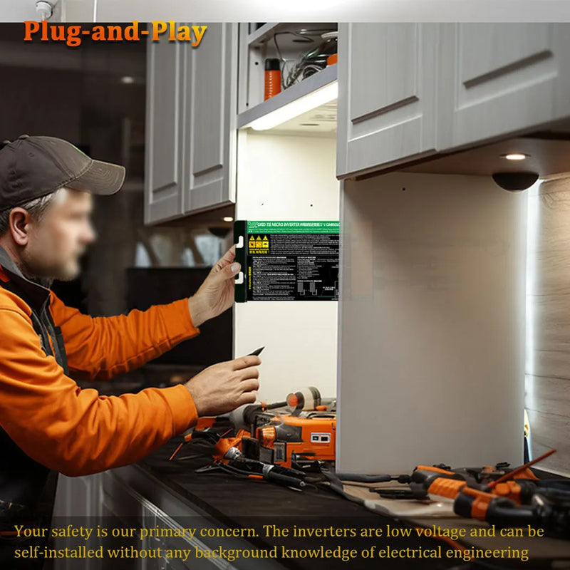 Y&H 700W 600W Solar On Grid Inverter 500W Solar Micro Inverter DC18-60 MPPT Ongrid Solar Pure sinusoidal Mini Inverters For 220V