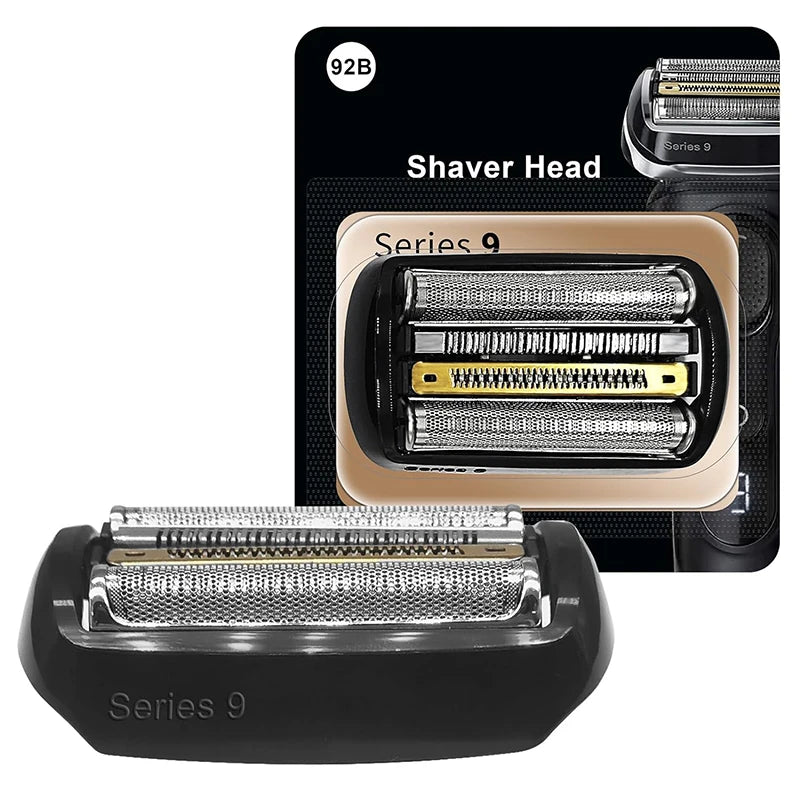 92B Electric Shaver Replacement head compatible with Braun 9 Series, 9290cc,9291cc,9370cc,9293s,9385cc,9390cc,9330s,9296cc