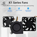 K1 3d Printer Hotend 24V Fan 3010 6015 Cooling Fan 4020 K1C K1 Max  Blower Fan For K1C 3d printer Parts Accessories