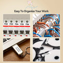 P15 Self-adhesive Thermal Label Printer Portable Wireless Bluetooth Label Maker Pocket Label Machine with P15 Label Paper Tape