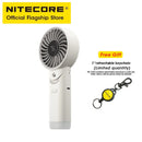 NITECORE izzcool 30 Foldable Air Conditioner Fan  EDC Portable Camping Handheld Fan USB-C Rechargeable Cooling Spray Mist Cooler