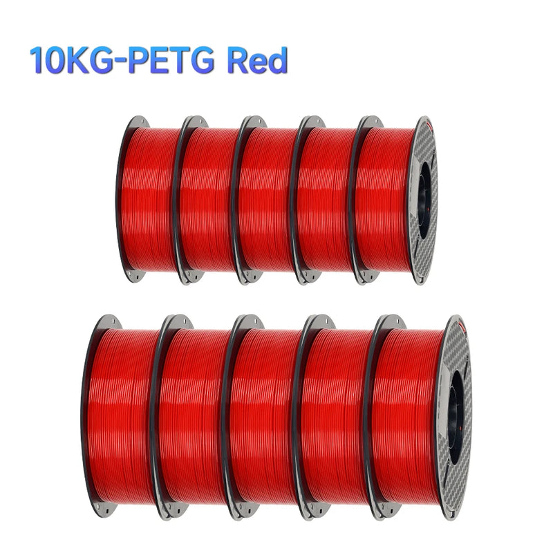 10/5kg PETG Filament For 3D Printer Plastic Material 22LBS 1.75mm Non-Toxic Eco-Friendly PETG 3D Filament Consumables for Ender