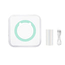 Mini Printer, Portable Thermal Photo Printer, Inkless Sticker Maker Machine for Notes, Photos, Stickers, Labels