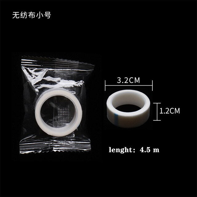 24 pcs/box Eyelash Extension Lint Free Eye Pads White Tape Under Eye Pads Paper For False Eyelash Non-woven tape Make Up Tools