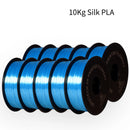 GEEETECH 10Kg 3d Silk PLA Filament 1.75mm Spool Wire For 3D Printer Material,Safety, Vacuum packaging