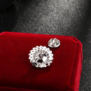 High-end Rhinestone Crystal Brooch Pins Fashion Men's Shirt Suit Brooches Corsage Ladies Collar Pin Luxulry Jewelry Accessories