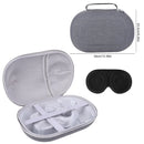 Hard Carry Case with Lens Cover Waterproof Travel Home Storage Bag Mesh Pocket for Meta Quest 3 VR Headset Game Controller