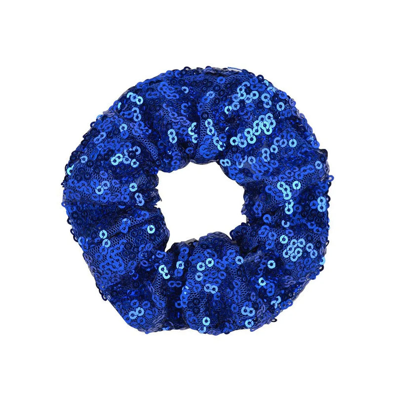 Christmas Party Sequin Hair Scrunchies Women Hair Accessories Scrunchies Elastic Hair Ties Rope Ponytail Holder Hairbands