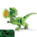 Jurassic Dinosaur Park Dinos World Building Blocks Animals Tyrannosaurus Rex Indominus I-Rex Blue Figures Triceratops Toys