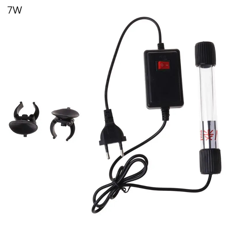 D0AD 5W 7W 9W 13W UVC Aquarium Algae Clean Light Submersible Lamp Waterproof Lighting for Pond Fish for Tank Sump