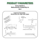 Wange 34Pcs/Lot 30499 2x2x3 Slope Building Block Moc Accessories Compatible with Brick DIY Construction Children Toys Gift Box