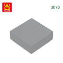 Wange 666PCS/lot 3070 1x1 Light Area Wooden Moc Loose Parts Compatible with Bricks DIY Children's Toy Assembly Gift Storage Box