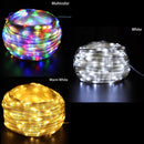 LED String Lights Fairy Leather Thread Lamp Outdoor Street Garland for Garden Tree Wedding Party Christmas Decoration 50/100M