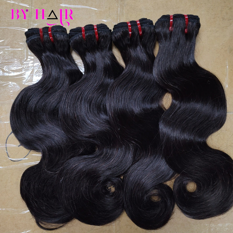 BY 18 20 22 inch 16A Double Drawn Body Wave Human Hair Bundles Vietnamese Raw Virgin Full and Thick Hair Extensions for Women