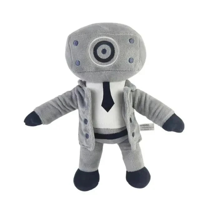 Newest Skibidi Toilet Clockman Titan TV Man Speakerman Plush Toys Horror Game Cartoon Stuffed Doll Kids Birthday Christmas Gifts